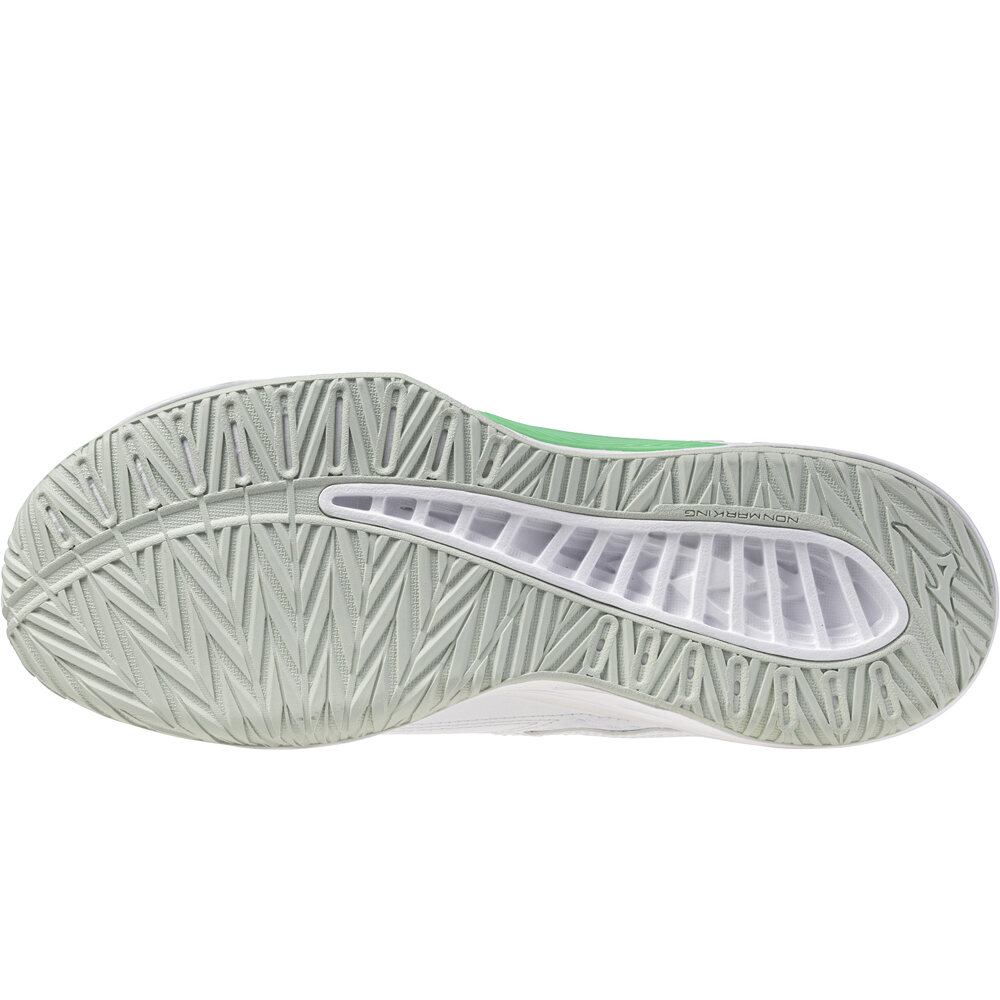 Mizuno zapatilla indoor hombre THUNDER BLADE Z MID vista trasera