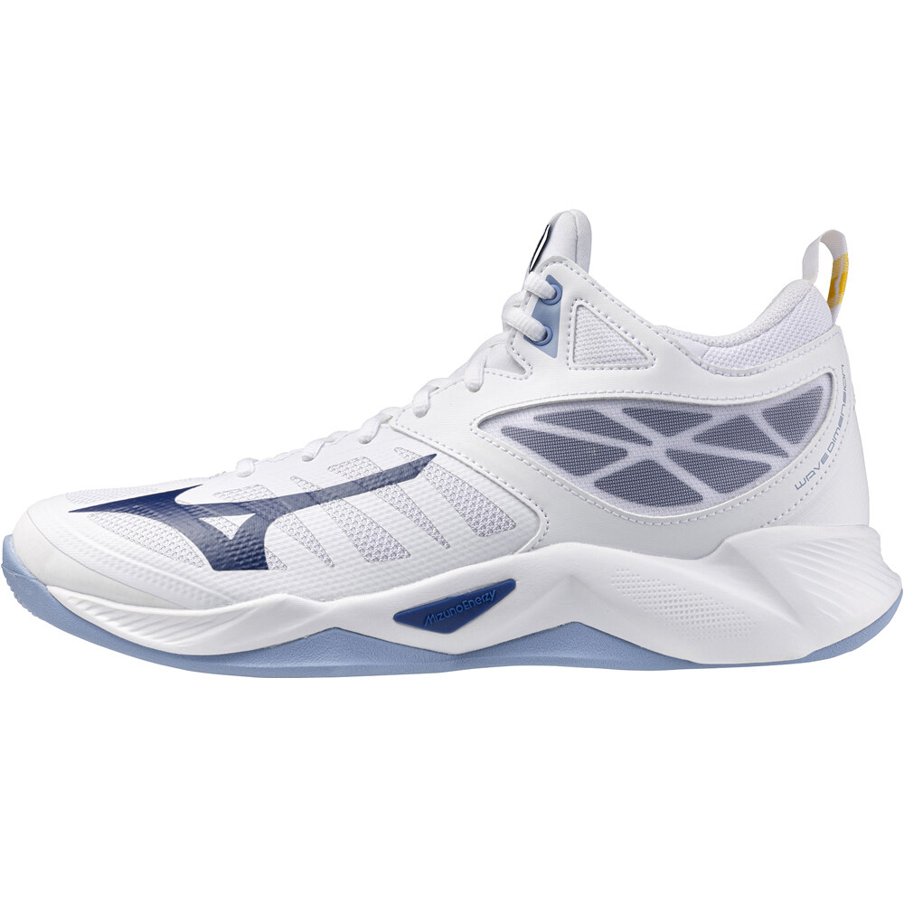 Mizuno zapatilla indoor hombre WAVE DIMENSION MID lateral exterior