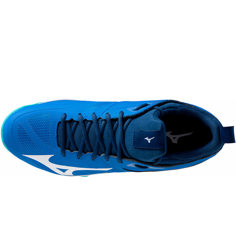 Mizuno zapatilla indoor hombre WAVE DIMENSION vista superior