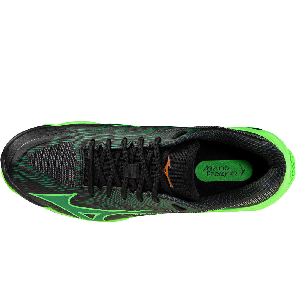 Mizuno zapatilla indoor hombre WAVE LIGHTNING ELITE vista superior