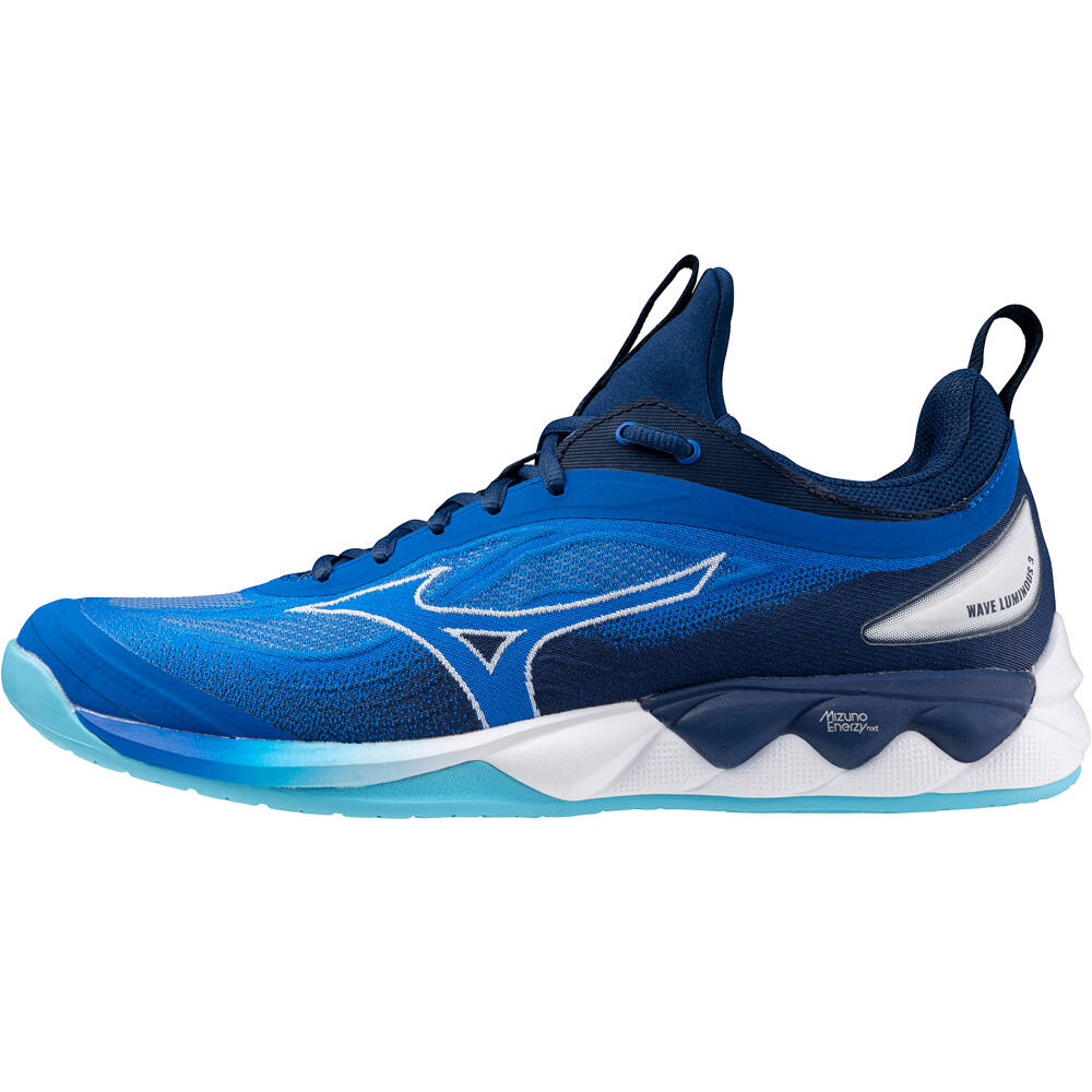 Mizuno zapatilla indoor hombre WAVE LUMINOUS 3 lateral exterior