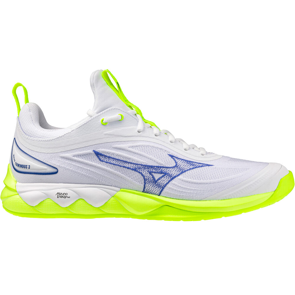 Mizuno zapatilla indoor hombre WAVE LUMINOUS 3 lateral exterior