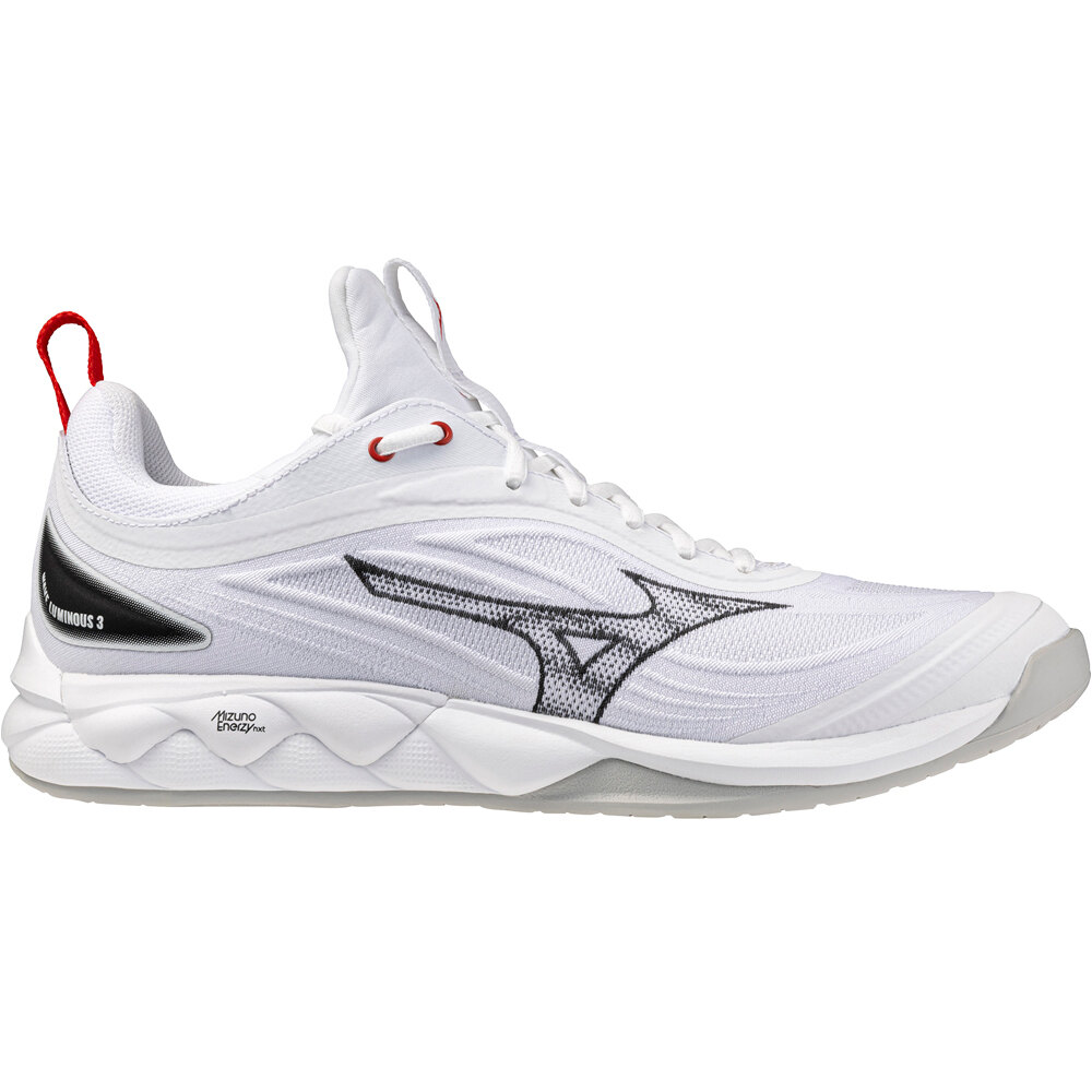 Mizuno zapatilla indoor hombre WAVE LUMINOUS 3 lateral exterior