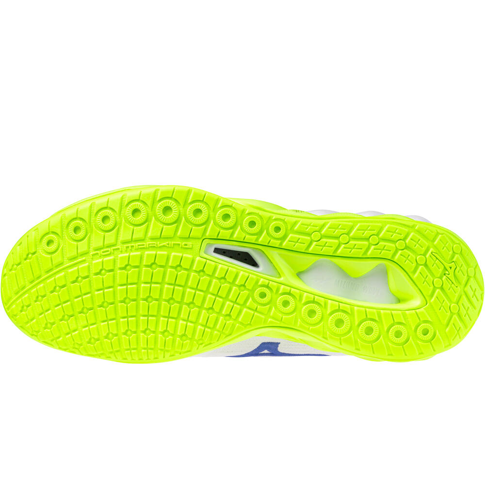 Mizuno zapatilla indoor hombre WAVE LUMINOUS 3 vista trasera