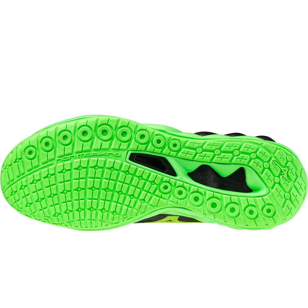 Mizuno zapatilla indoor hombre WAVE LUMINOUS 3 vista trasera