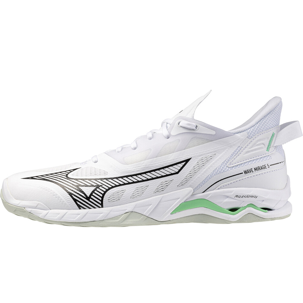 Mizuno zapatilla indoor hombre WAVE MIRAGE 5 lateral exterior