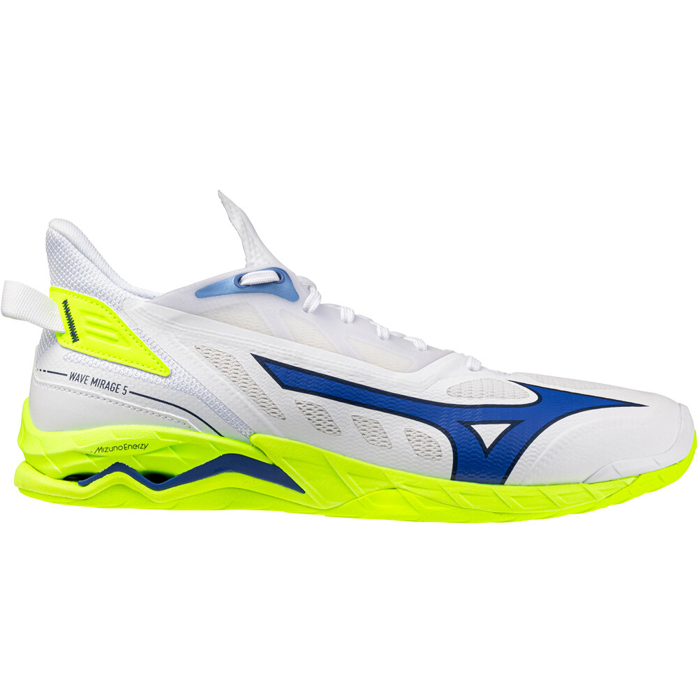 Mizuno zapatilla indoor hombre WAVE MIRAGE 5 lateral exterior