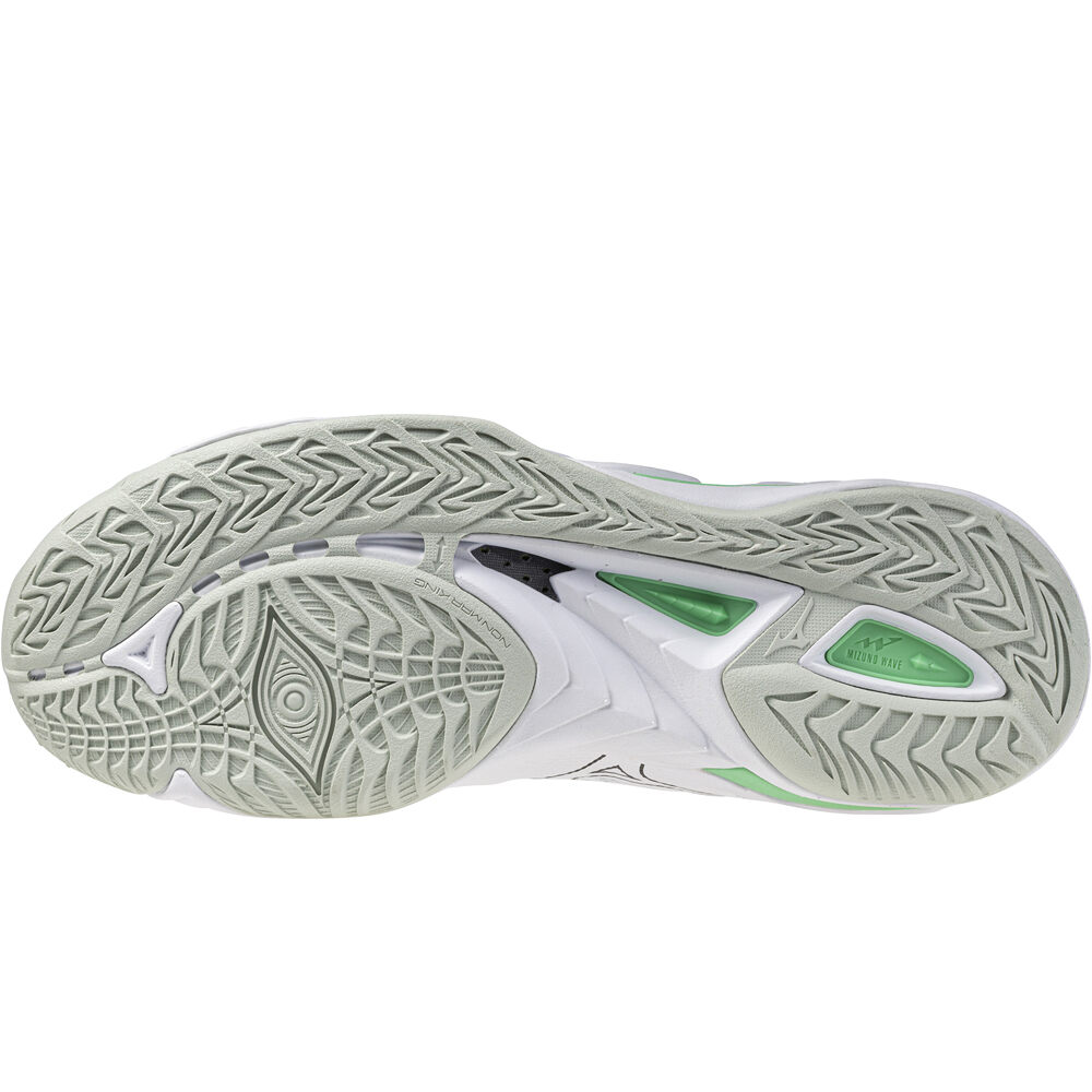 Mizuno zapatilla indoor hombre WAVE MIRAGE 5 vista trasera