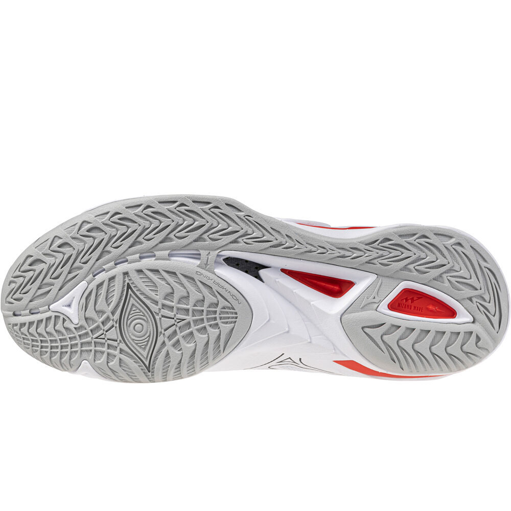 Mizuno zapatilla indoor hombre WAVE MIRAGE 5 vista trasera