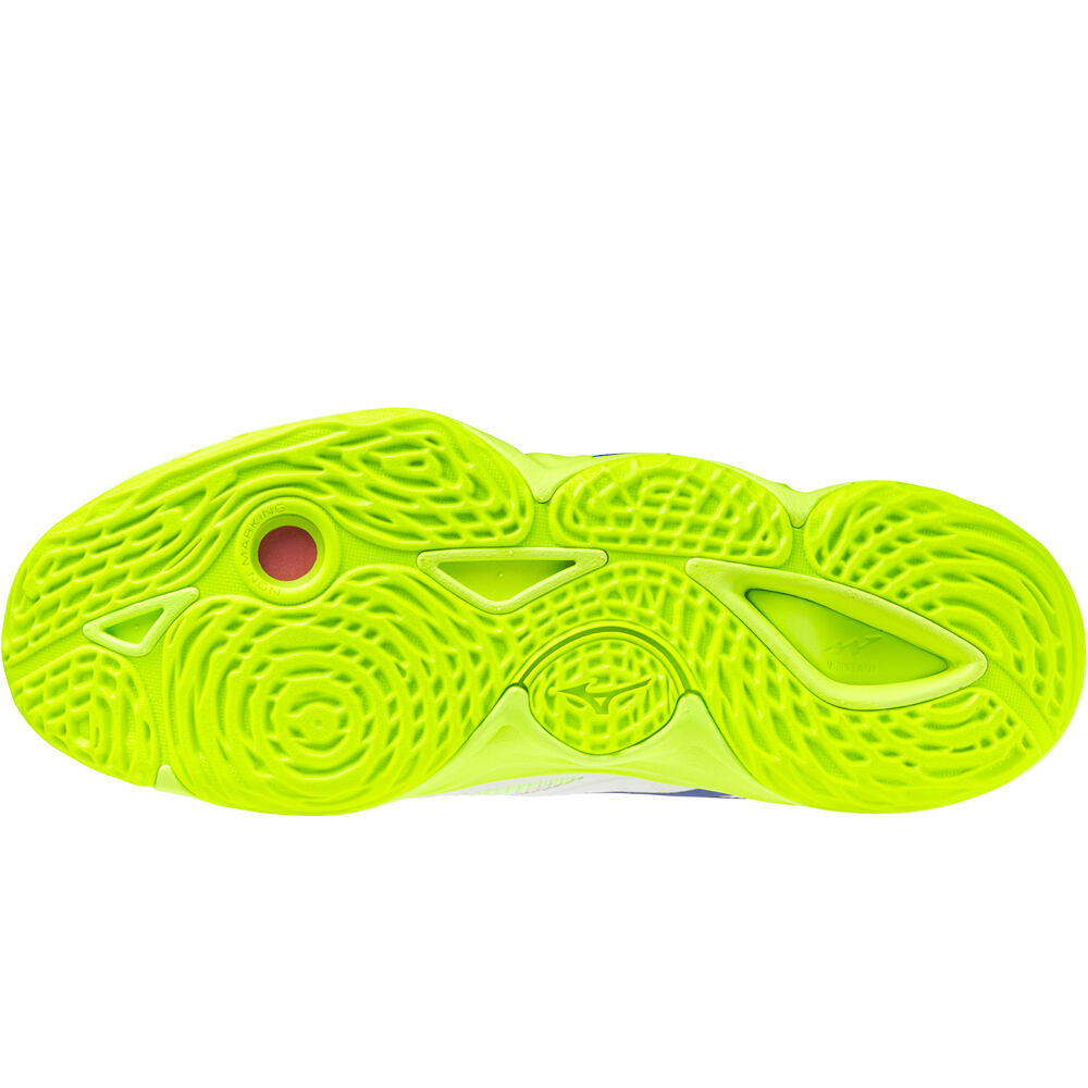 Mizuno zapatilla indoor hombre WAVE MOMENTUM ELITE vista trasera