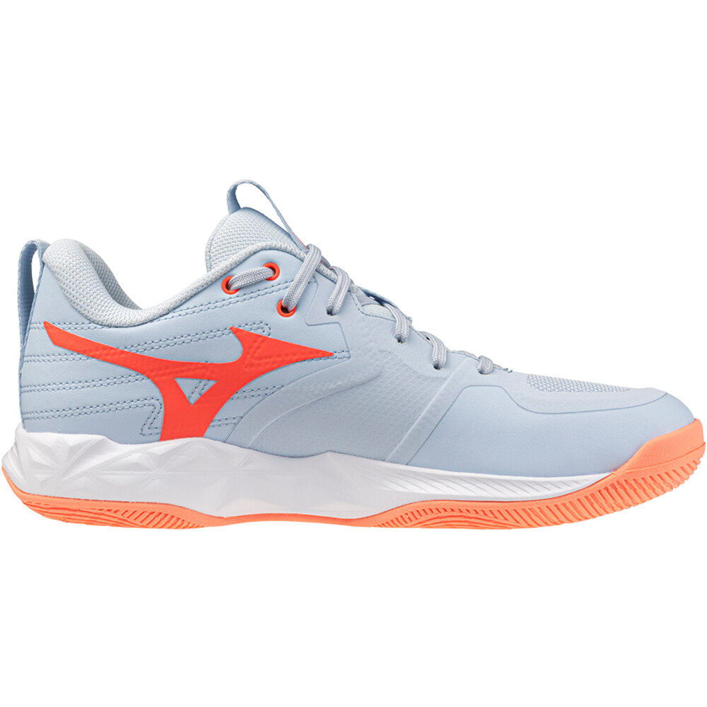 Mizuno zapatilla indoor hombre WAVE MOMENTUM PRO W CE lateral interior