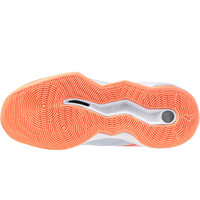 Mizuno zapatilla indoor hombre WAVE MOMENTUM PRO W CE vista trasera