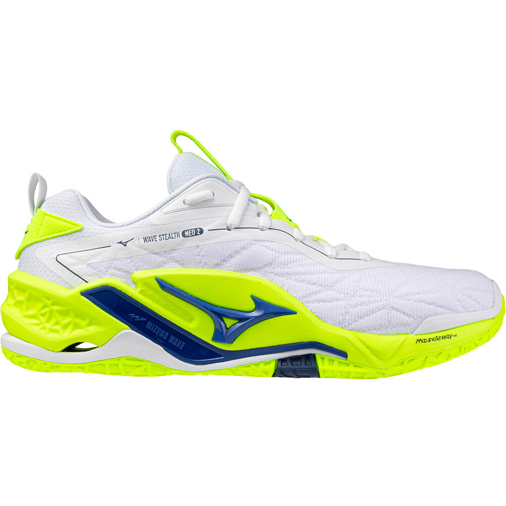 Mizuno zapatilla indoor hombre WAVE STEALTH NEO 2 lateral exterior