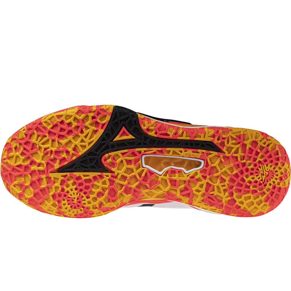 Mizuno zapatilla indoor hombre WAVE STEALTH NEO 2 vista trasera