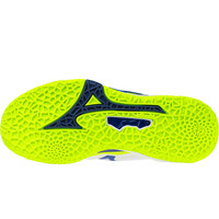 Mizuno zapatilla indoor hombre WAVE STEALTH NEO 2 vista trasera