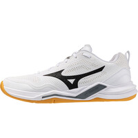 Mizuno zapatilla indoor hombre WAVE STEALTH PRO lateral exterior