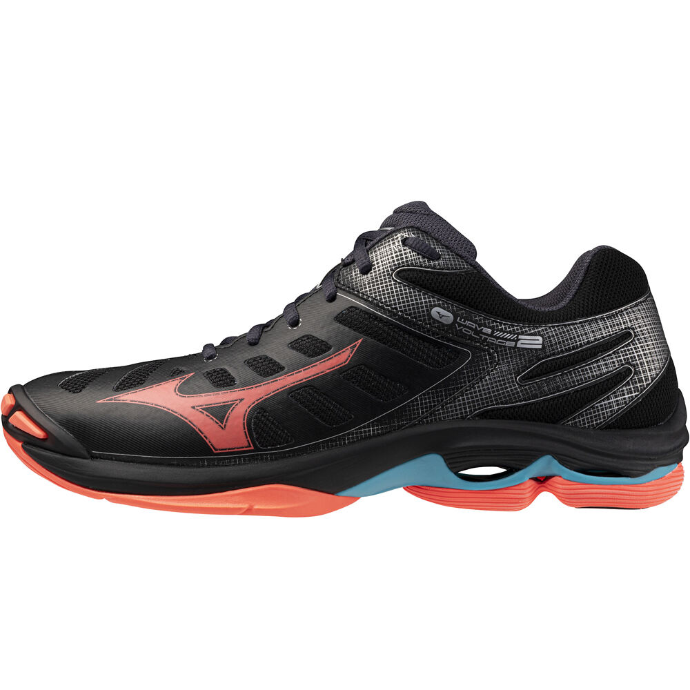 Mizuno zapatilla indoor hombre WAVE VOLTAGE 2 lateral exterior