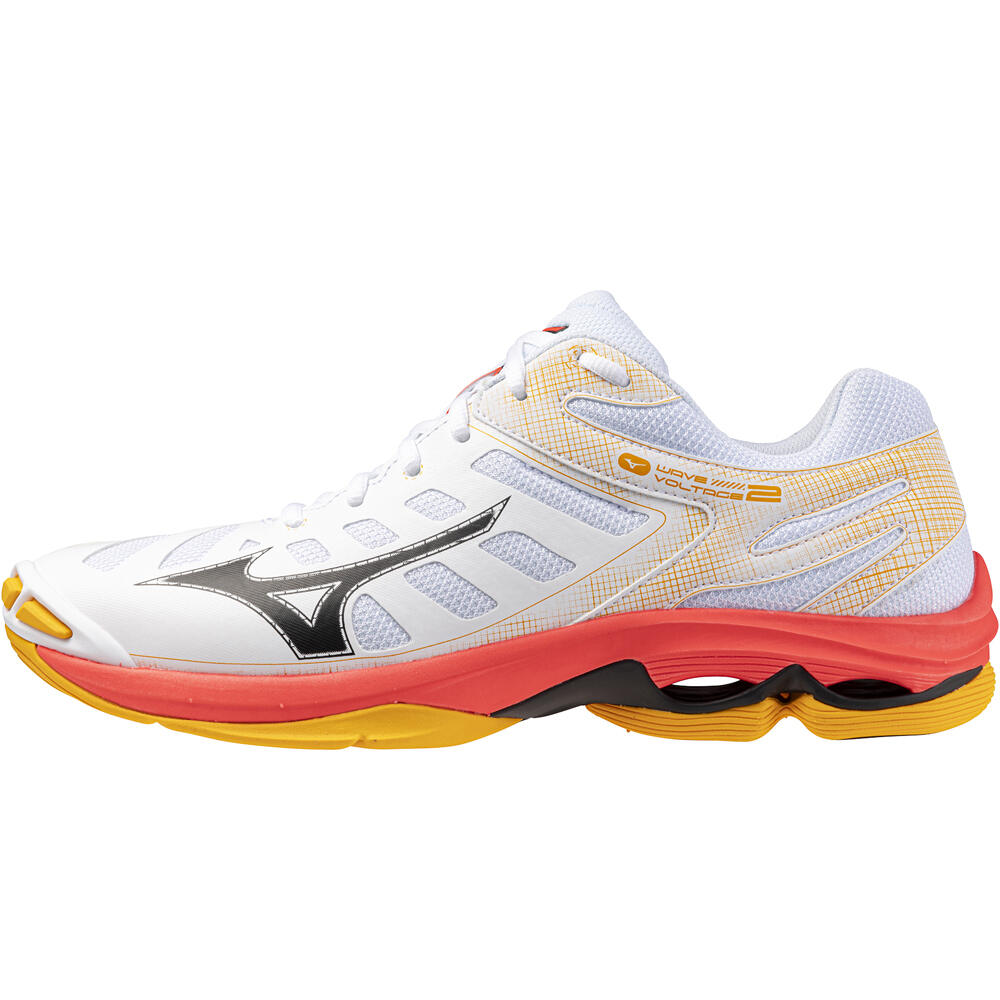 Mizuno zapatilla indoor hombre WAVE VOLTAGE 2 lateral exterior
