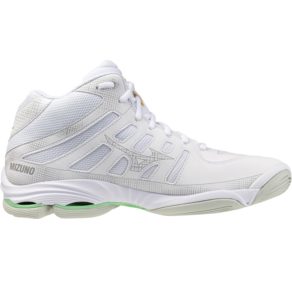 Mizuno zapatilla indoor hombre WAVE VOLTAGE 2 MID lateral interior