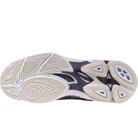 Mizuno zapatilla indoor hombre WAVE VOLTAGE 2 vista trasera