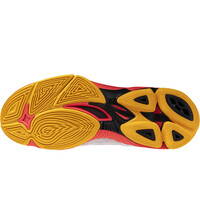 Mizuno zapatilla indoor hombre WAVE VOLTAGE 2 vista trasera