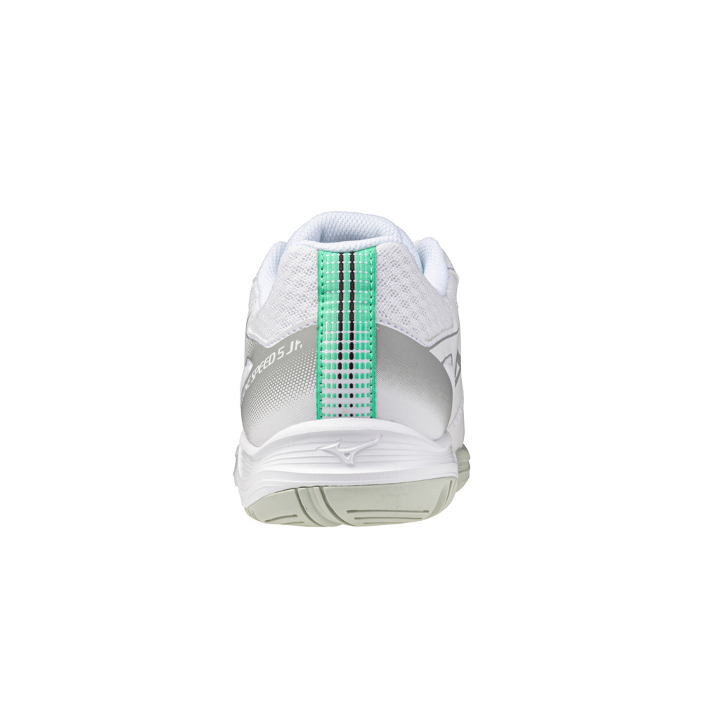Mizuno zapatilla indoor niño CYCLONE SPEED JR BLGR puntera