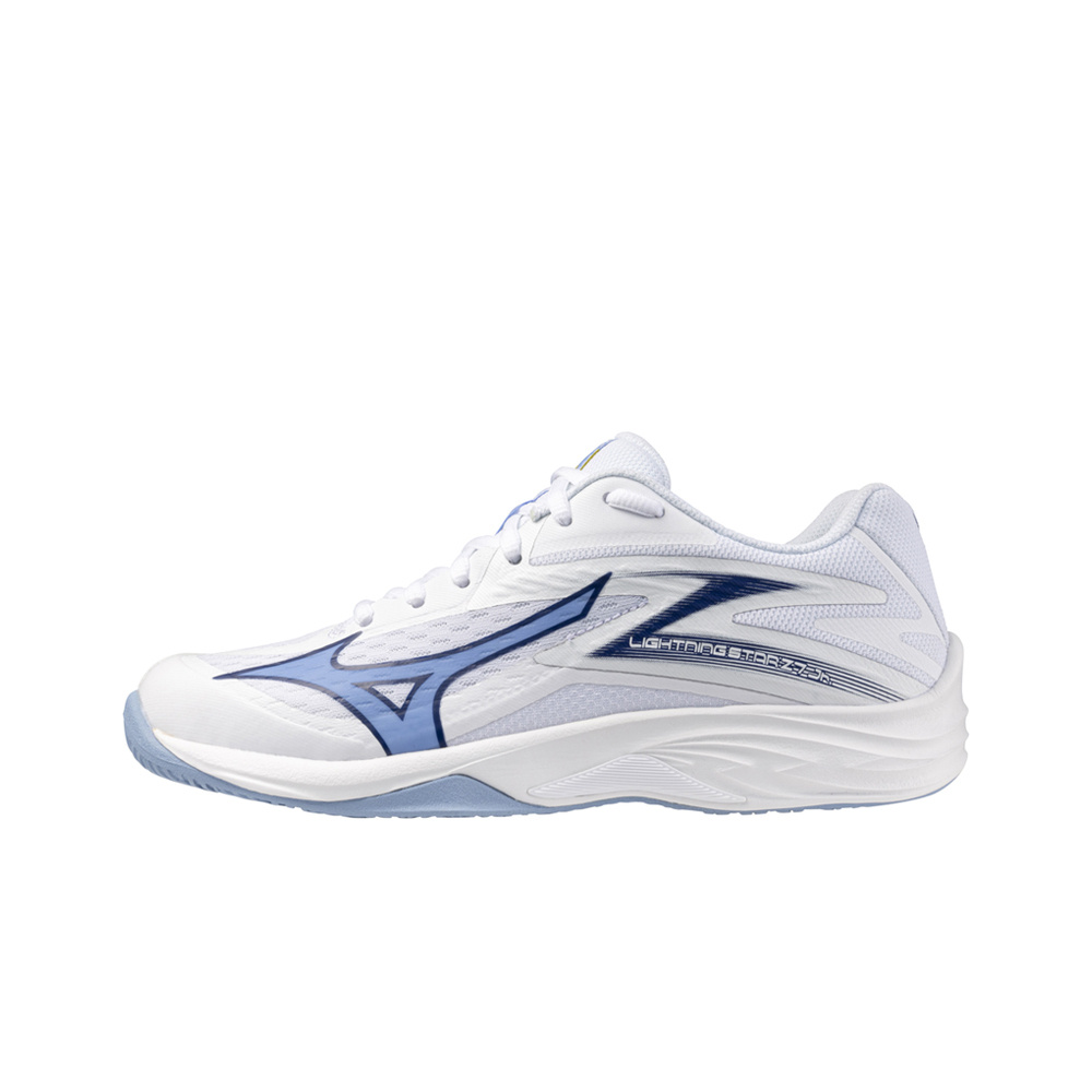 Mizuno zapatilla indoor niño LIGHTNING STAR Z7 JR BLAZ lateral exterior