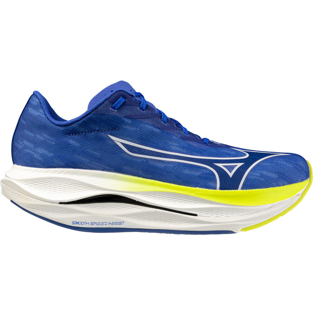 Mizuno zapatilla running hombre WAVE REBELLION FLASH 3 lateral exterior