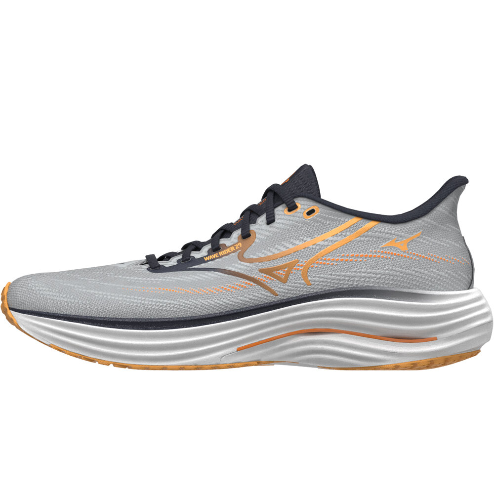 Mizuno zapatilla running hombre WAVE RIDER 29 lateral exterior