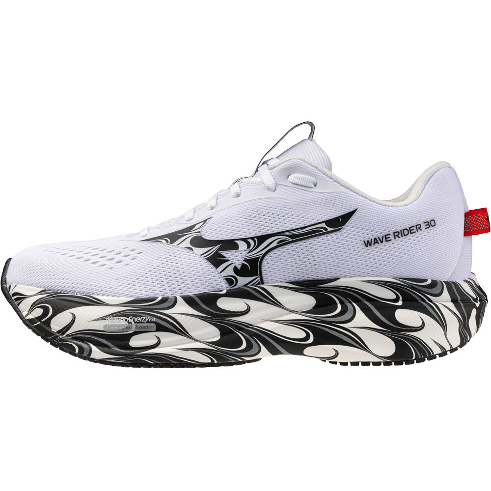 Mizuno zapatilla running hombre WAVE RIDER 30 Disclosure lateral exterior