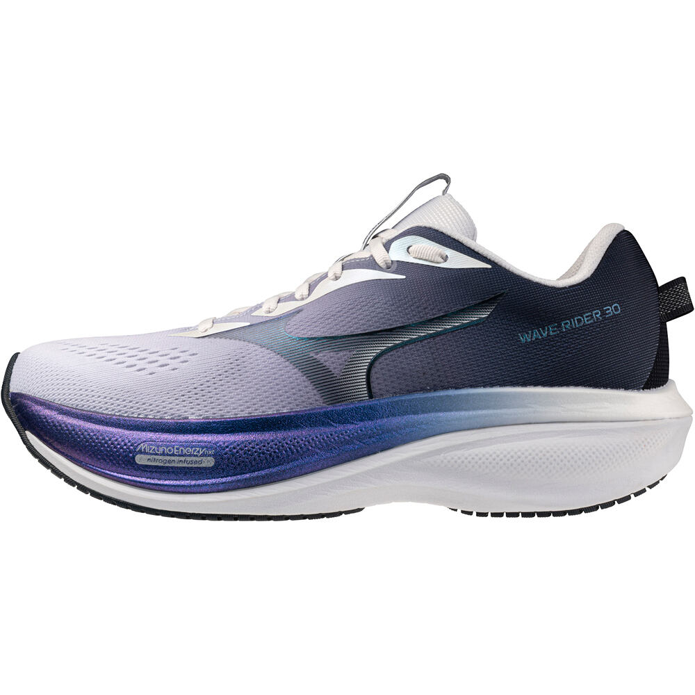Mizuno zapatilla running hombre WAVE RIDER 30 lateral exterior