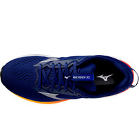 Mizuno zapatilla running hombre WAVE RIDER 30 vista superior