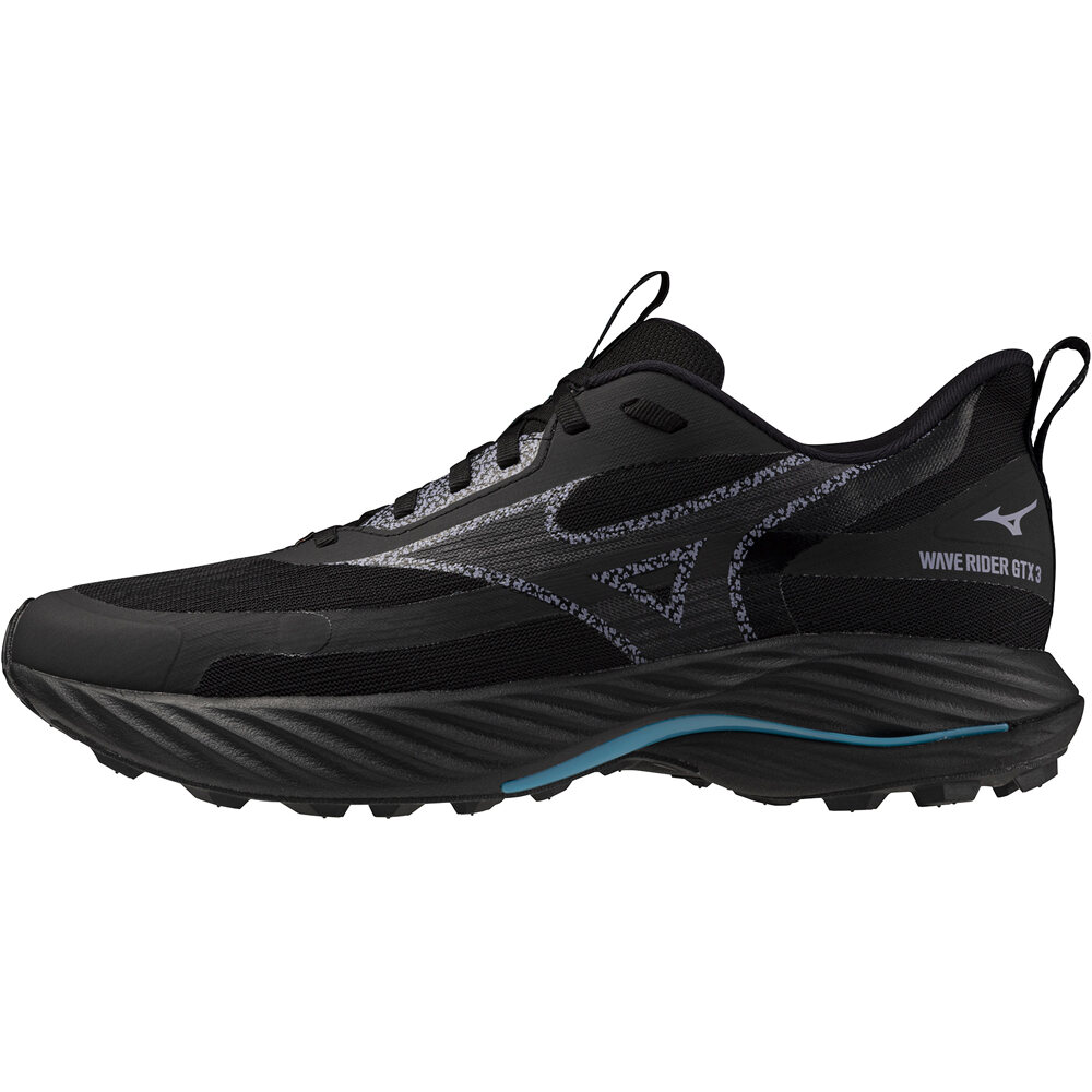 Mizuno zapatilla running hombre WAVE RIDER GTX 3 lateral exterior