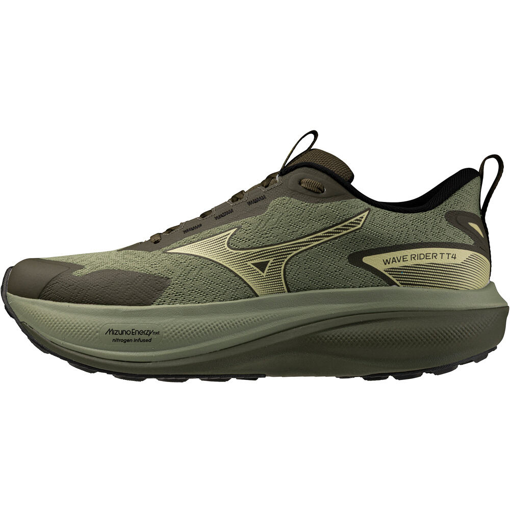 Mizuno zapatilla running hombre WAVE RIDER TT 4 lateral exterior