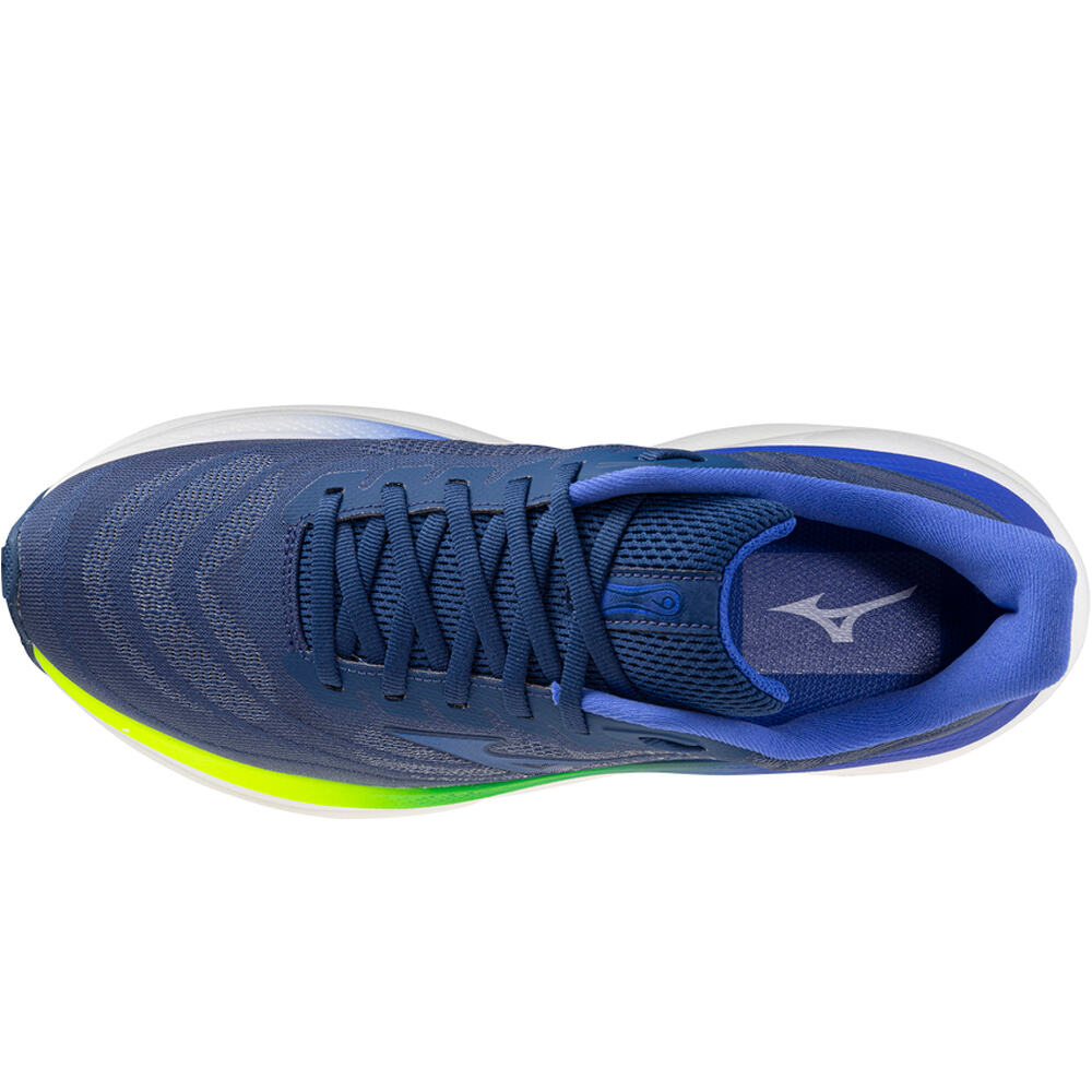 Mizuno zapatilla running hombre WAVE SKY 9 vista superior