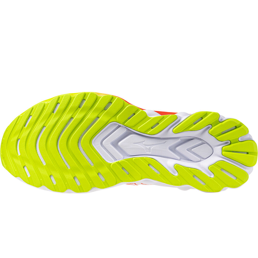 Mizuno zapatilla running hombre WAVE SKYRISE 7 vista trasera