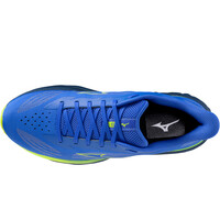 Mizuno zapatilla running hombre WAVE SKYRISE 7 vista trasera