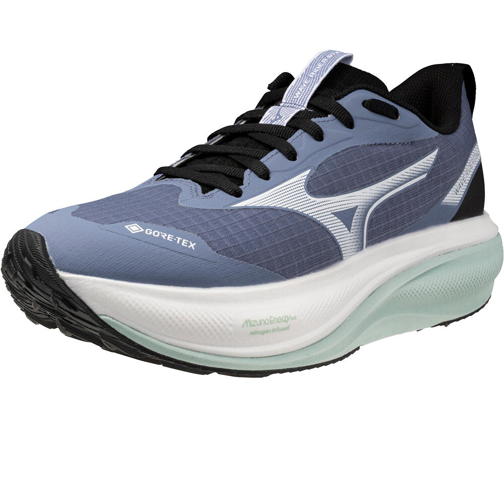 Mizuno zapatilla running mujer W WAVE RIDER GTX 4 lateral interior