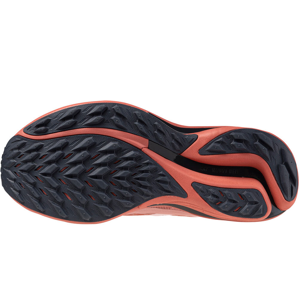Mizuno zapatilla running mujer W WAVE RIDER TT 3 vista trasera