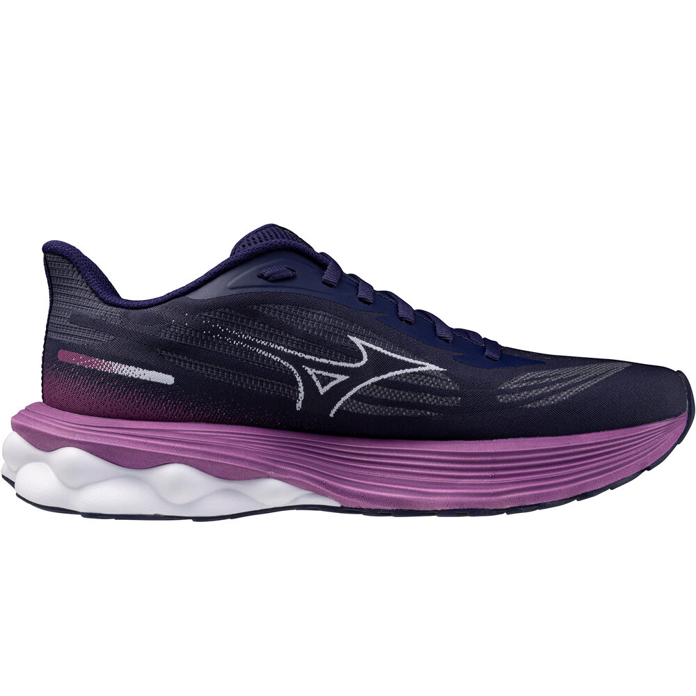 Mizuno zapatilla running mujer W WAVE SKYRISE 7 lateral interior