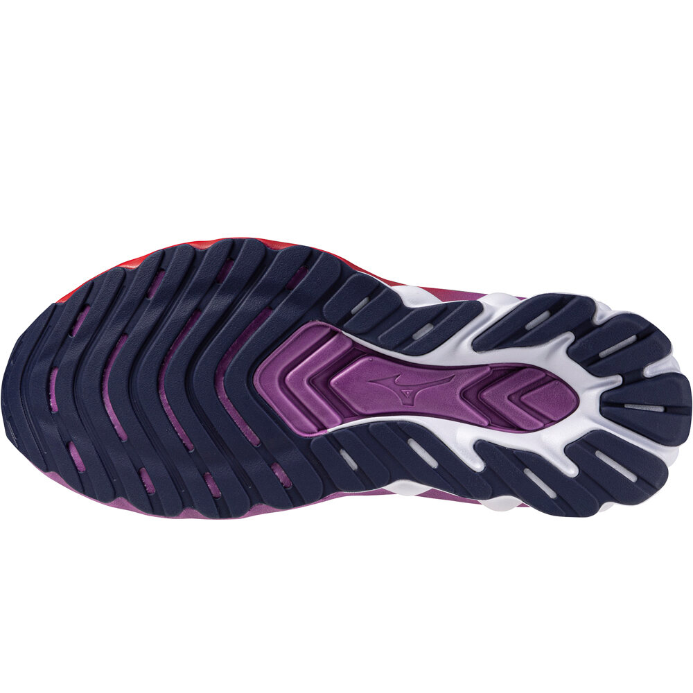 Mizuno zapatilla running mujer W WAVE SKYRISE 7 vista trasera