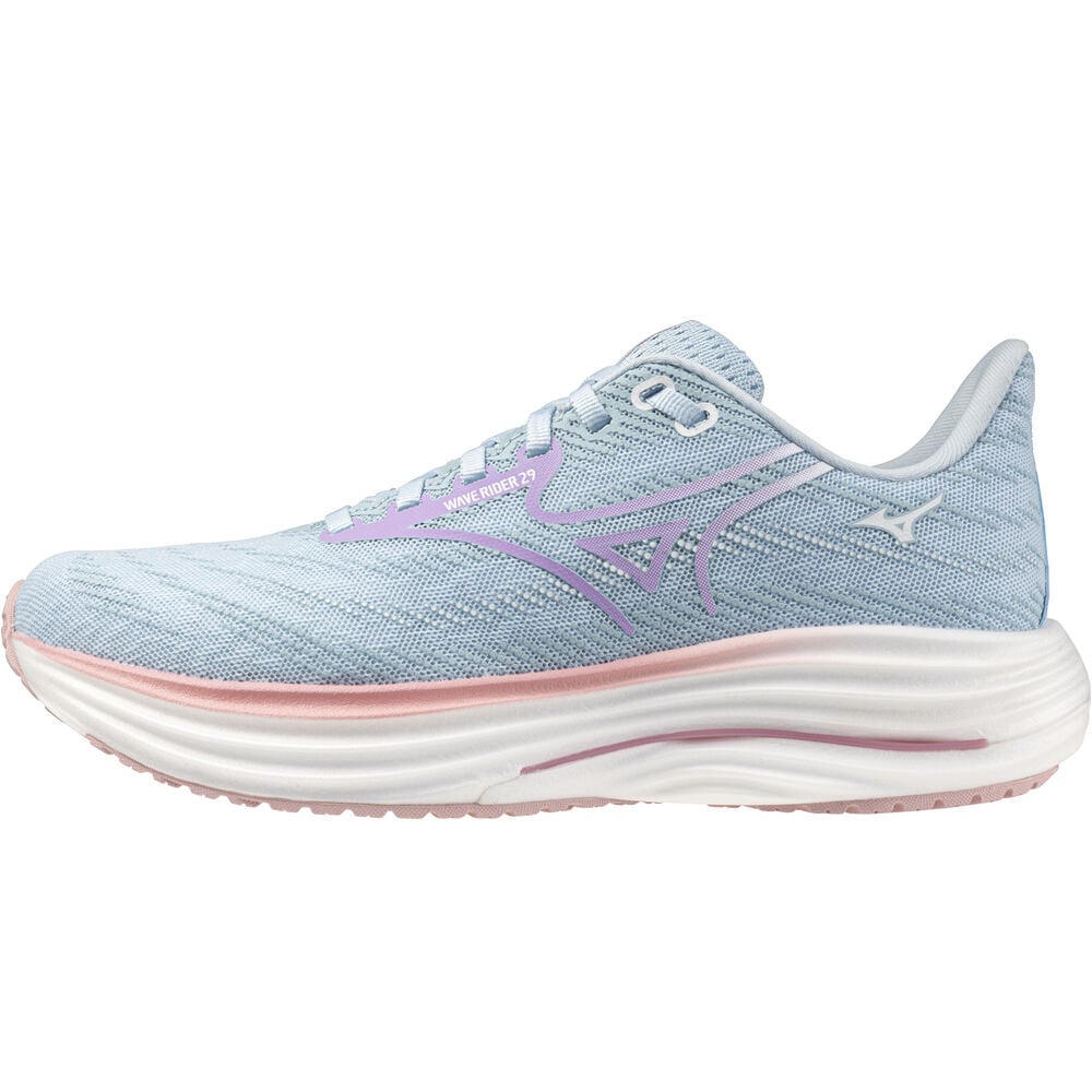 Mizuno zapatilla running mujer WAVE RIDER 29 lateral exterior