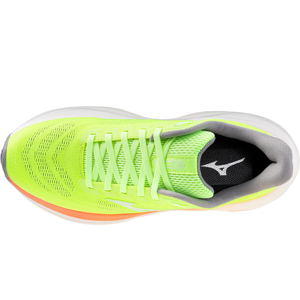 Mizuno zapatilla running mujer WAVE SKY 9(W) vista superior