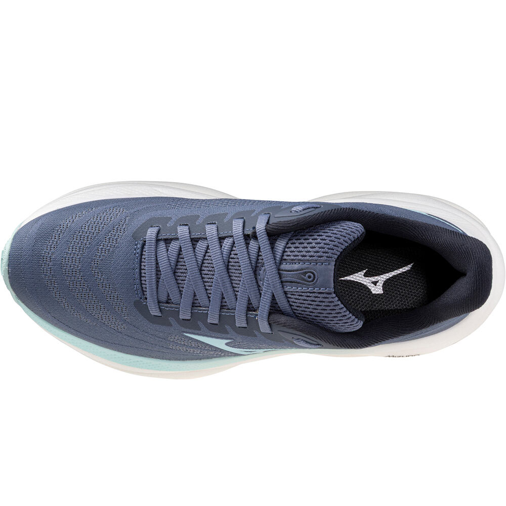 Mizuno zapatilla running mujer WAVE SKY 9(W) vista superior