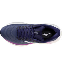 Mizuno zapatilla running mujer WAVE SKY 9(W) vista superior