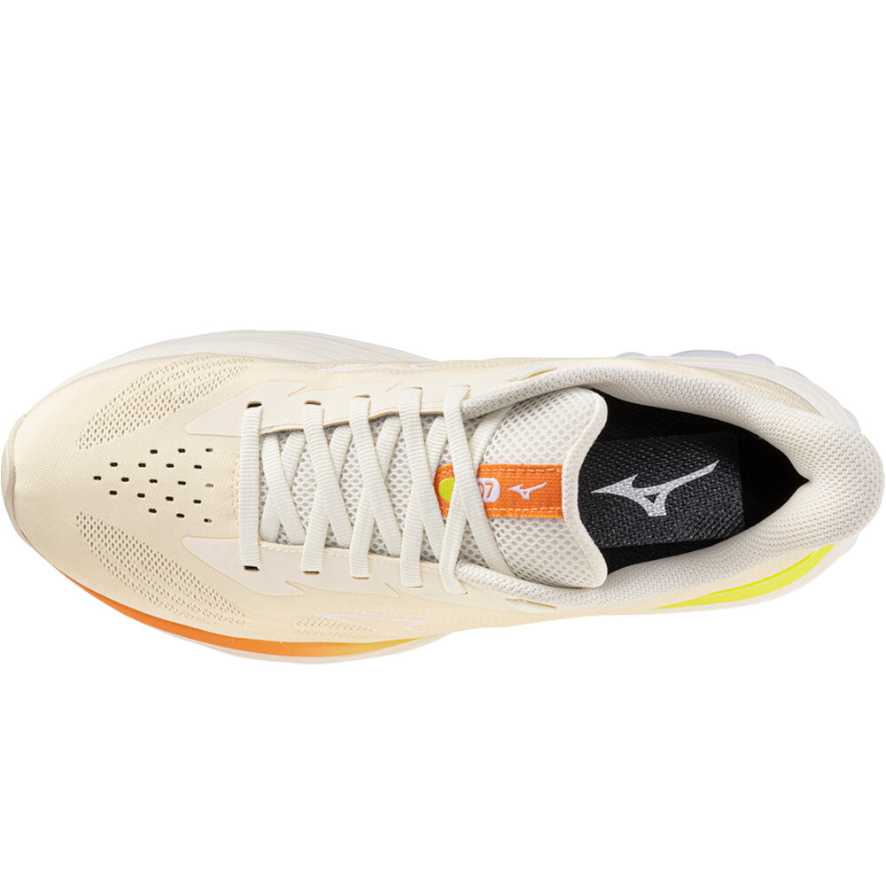 Mizuno zapatilla running mujer WAVE SKYRISE 7 vista superior