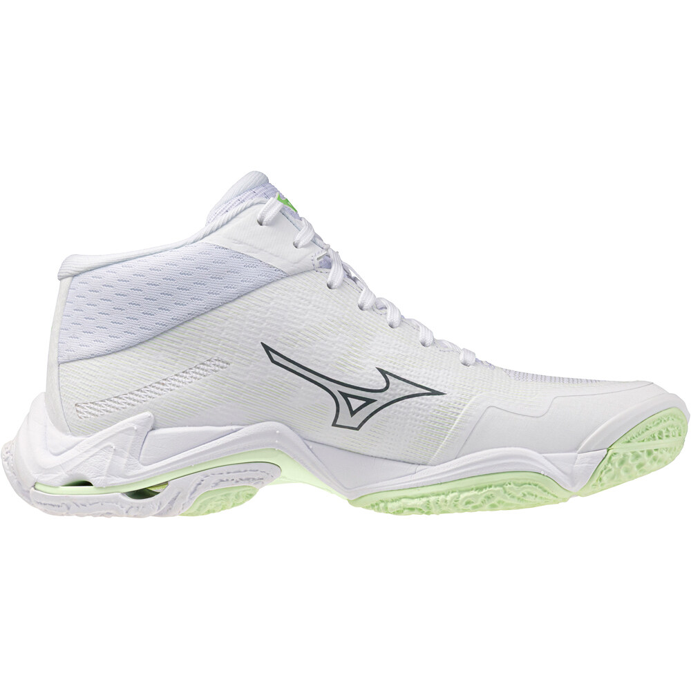 Mizuno zapatillas indoor mujer WAVE LIGHTNING ELITE MID(W) lateral interior