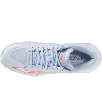 Mizuno zapatillas indoor mujer WAVE LIGHTNING ELITE MID(W) vista superior