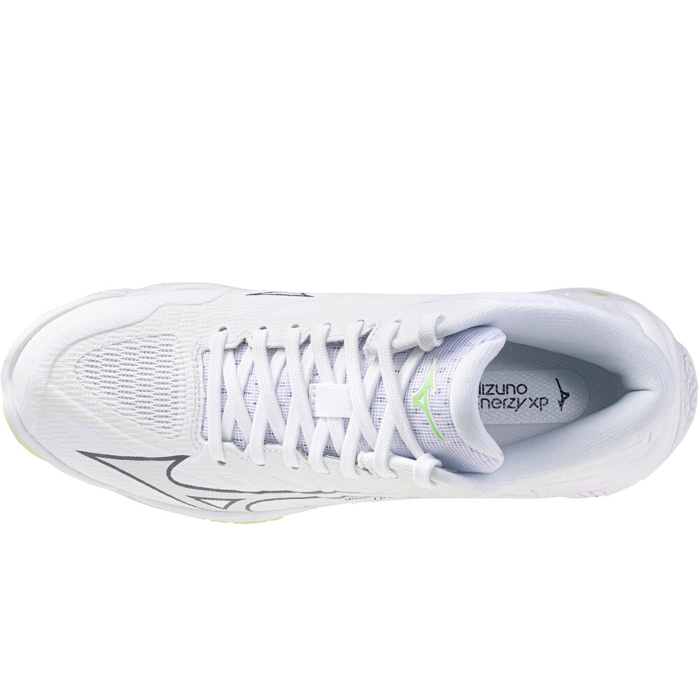 Mizuno zapatillas indoor mujer WAVE LIGHTNING ELITE MID(W) vista superior