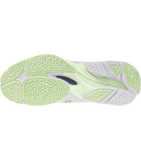 Mizuno zapatillas indoor mujer WAVE LIGHTNING ELITE MID(W) vista trasera